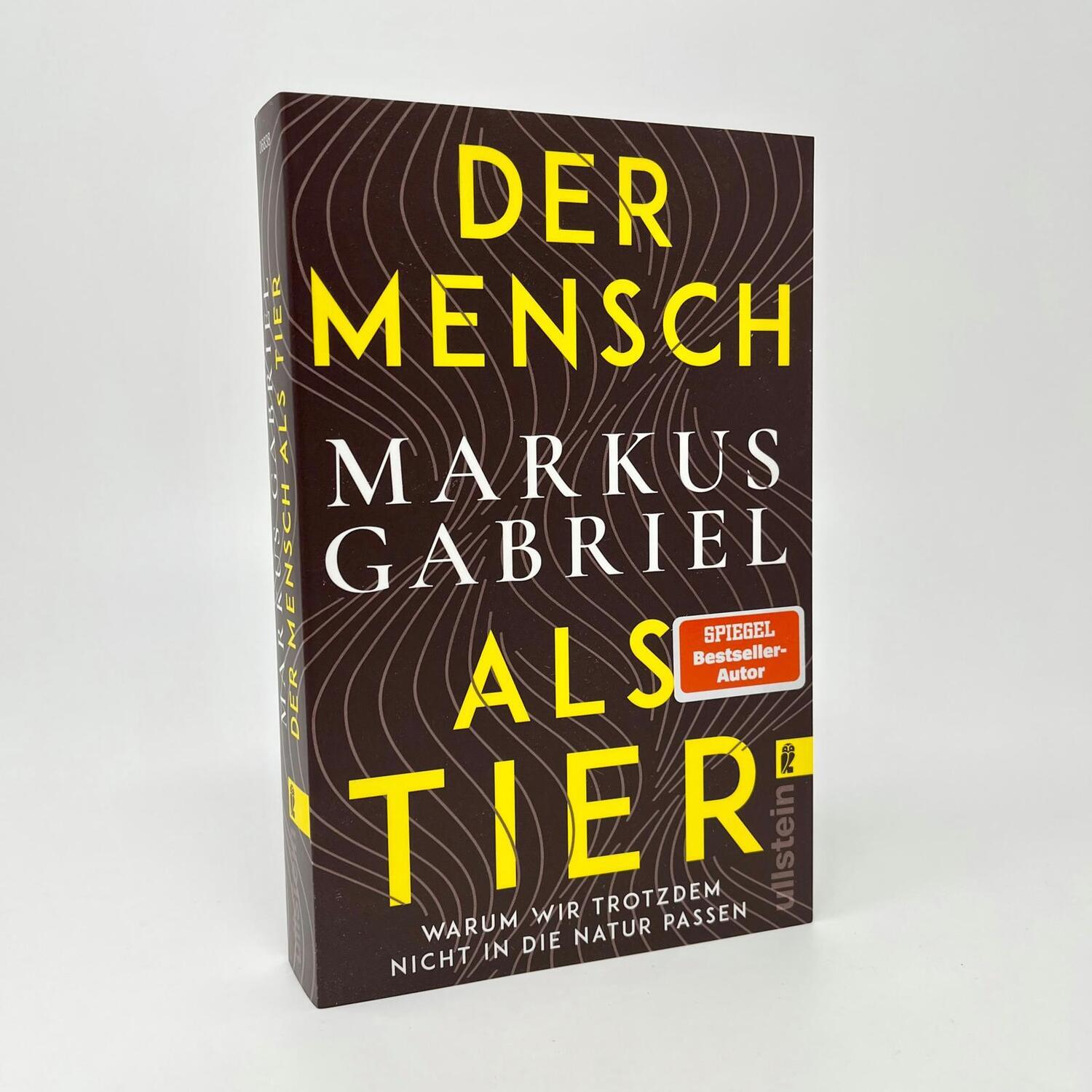 Bild: 9783548068381 | Der Mensch als Tier | Markus Gabriel | Taschenbuch | 352 S. | Deutsch