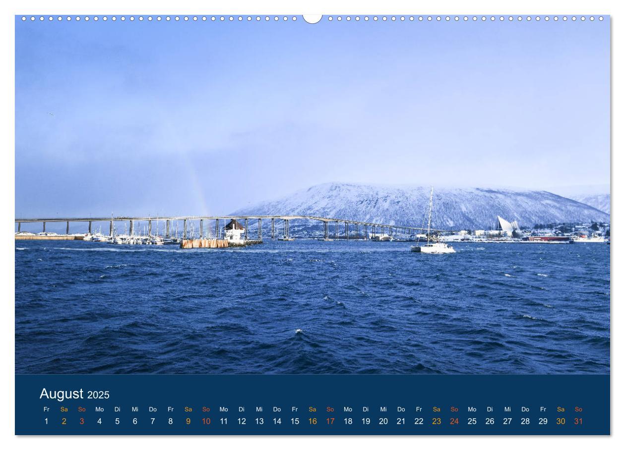 Bild: 9783435203680 | Tromsö, eisiges Nord-Norwegen (Wandkalender 2025 DIN A2 quer),...