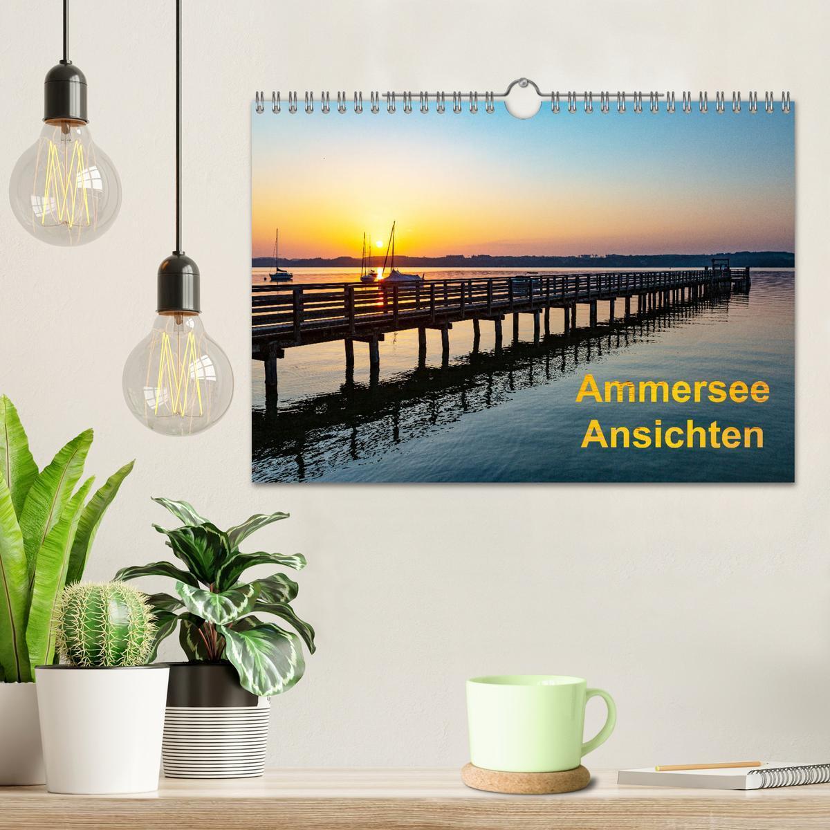 Bild: 9783435035106 | Ammersee-Ansichten (Wandkalender 2025 DIN A4 quer), CALVENDO...