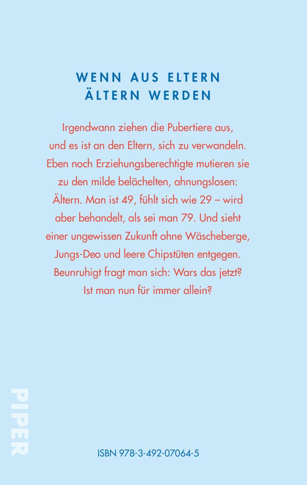 Rückseite: 9783492070645 | Die Ältern | Witziges Geschenk für alle Eltern von Teenagern | Weiler