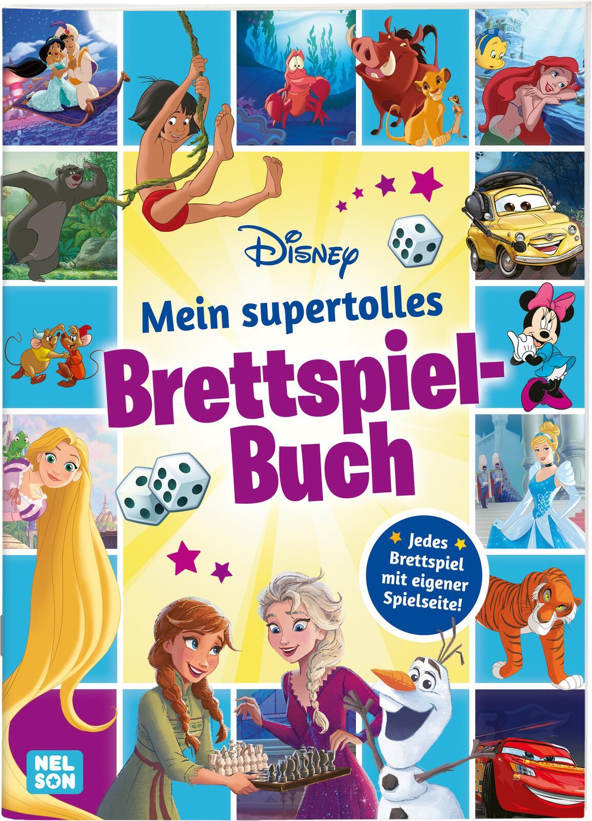 Cover: 9783845123578 | Disney Kreative Beschäftigung: Mein supertolles Brettspiel-Buch | Buch