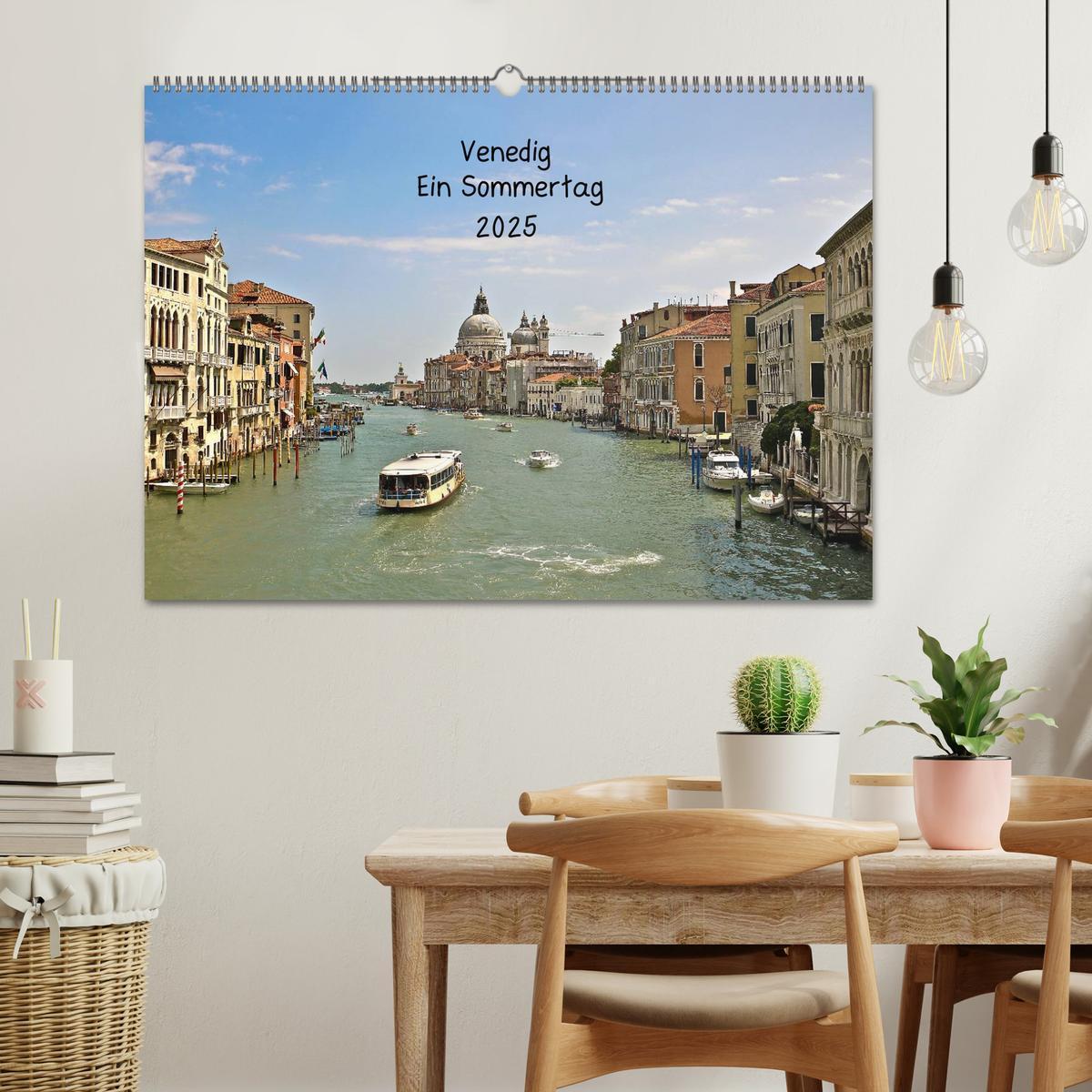 Bild: 9783435823468 | Venedig 2025 (Wandkalender 2025 DIN A2 quer), CALVENDO Monatskalender