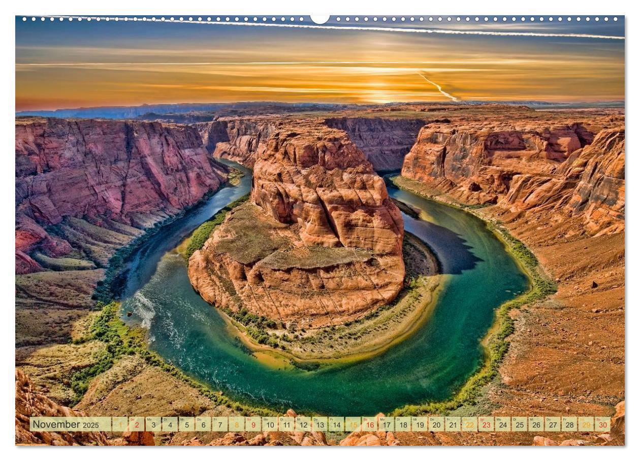 Bild: 9783435481170 | Nationalparks der USA - atemberaubend schön (Wandkalender 2025 DIN...