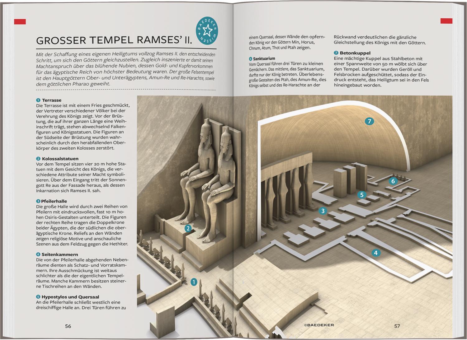 Bild: 9783575001160 | Baedeker Reiseführer Ägypten | mit praktischer Karte EASY ZIP | Rauch