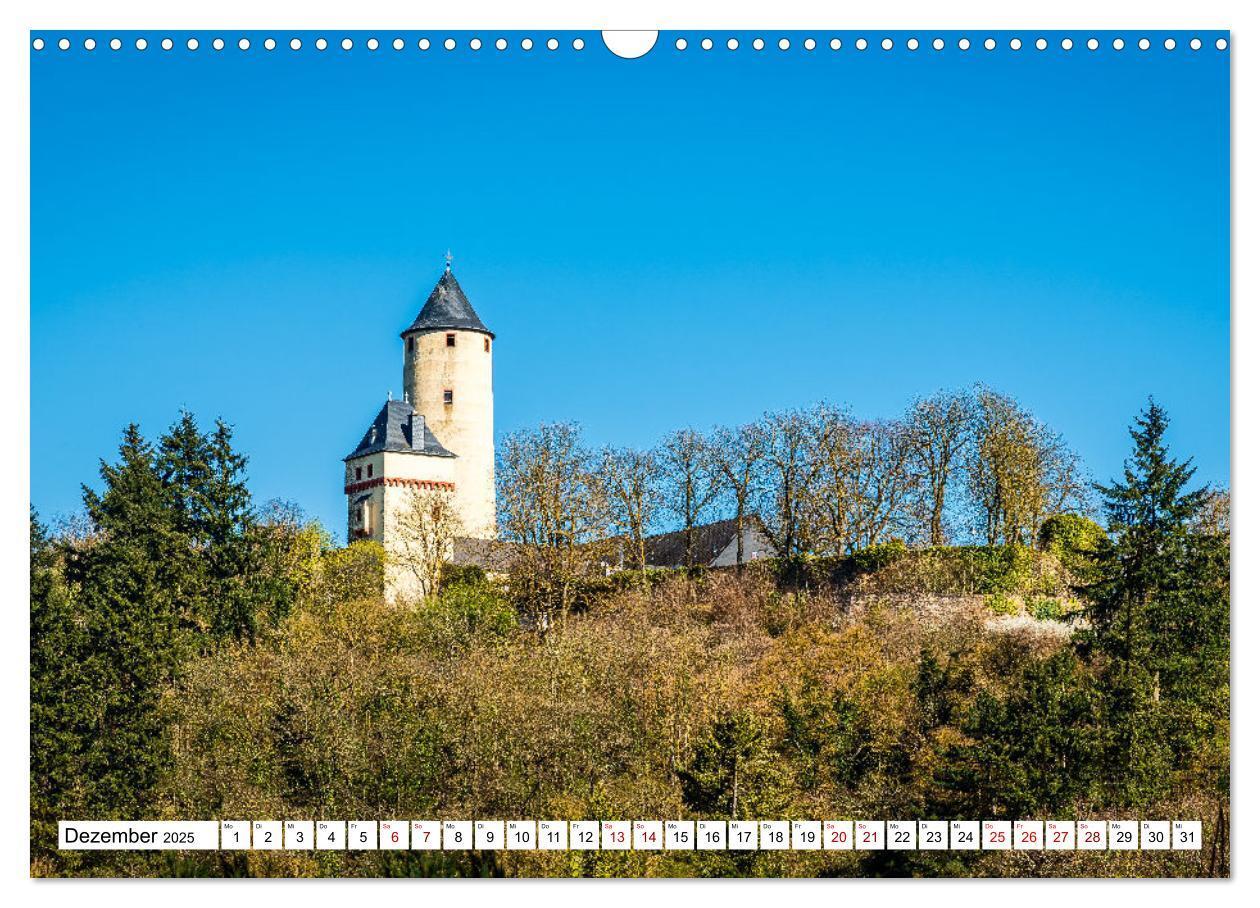 Bild: 9783457155769 | Burgen des Hunsrücks (Wandkalender 2025 DIN A3 quer), CALVENDO...