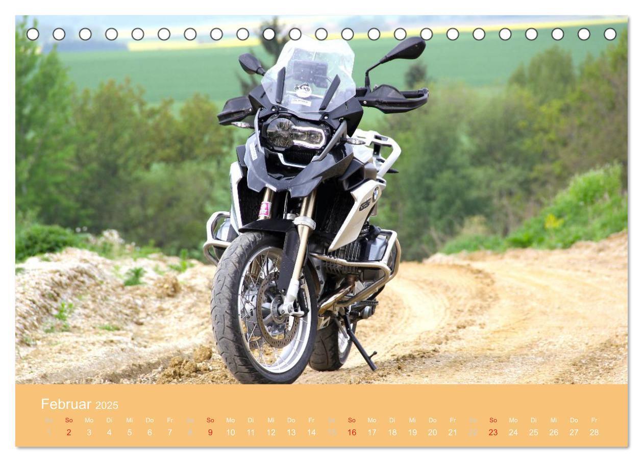 Bild: 9783435520862 | Freude an - Spaß mit der BMW GS (Tischkalender 2025 DIN A5 quer),...