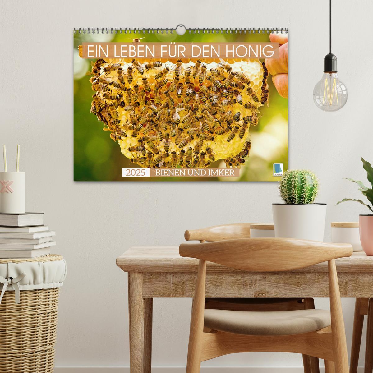 Bild: 9783435124855 | Ein Leben für den Honig - Bienen und Imker (Wandkalender 2025 DIN...