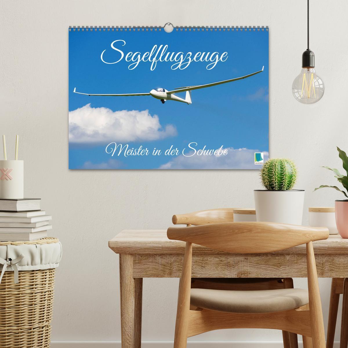 Bild: 9783383874536 | Meister in der Schwebe: Segelflugzeuge (Wandkalender 2025 DIN A3...