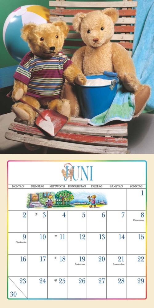 Bild: 4250809653266 | DUMONT - Der Teddybär 2025 Broschürenkalender, 30x30cm,...