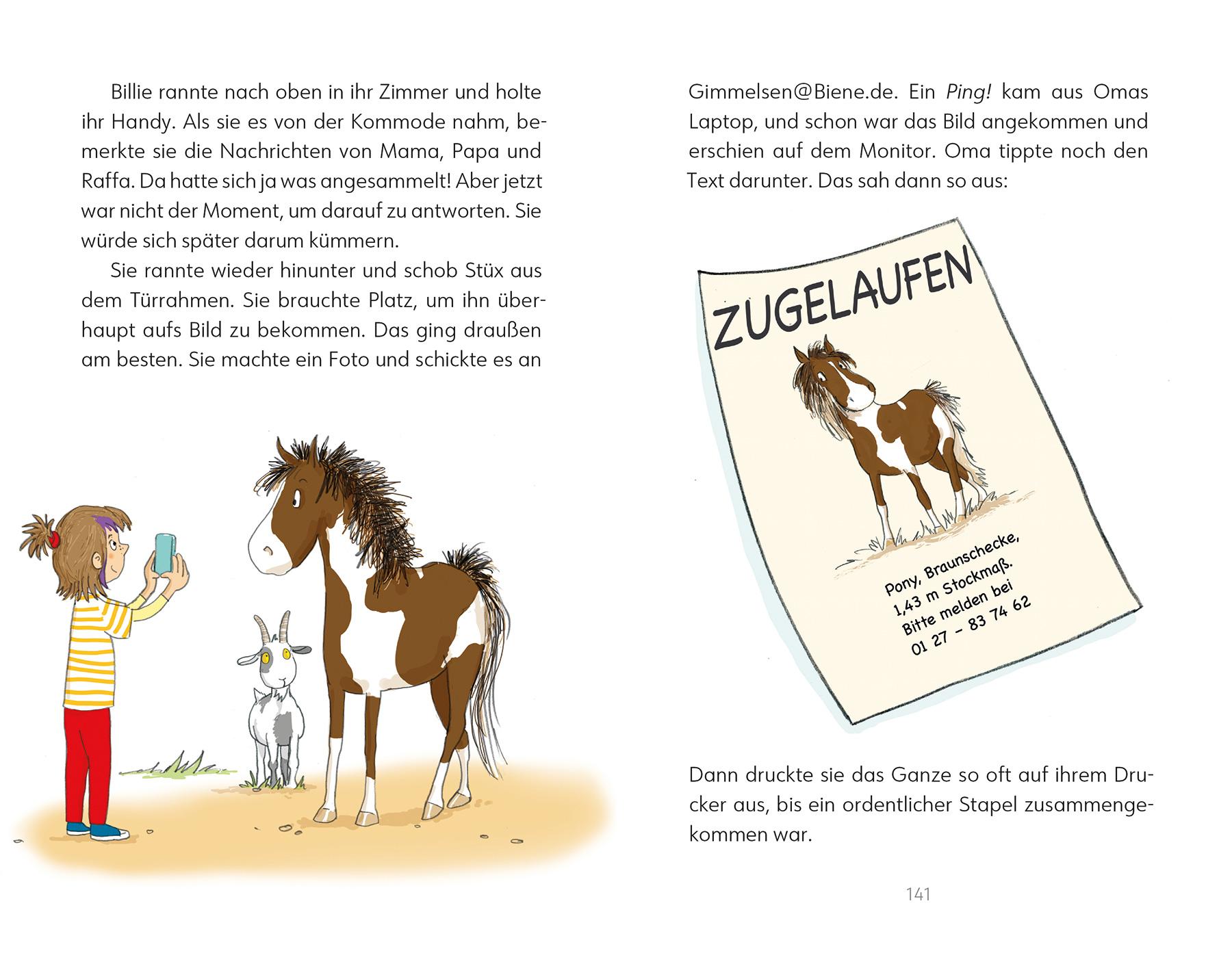 Bild: 9783833745744 | Billie &amp; Stüx. Ein Pony fällt vom Himmel | Dorothée Böhlke | Buch