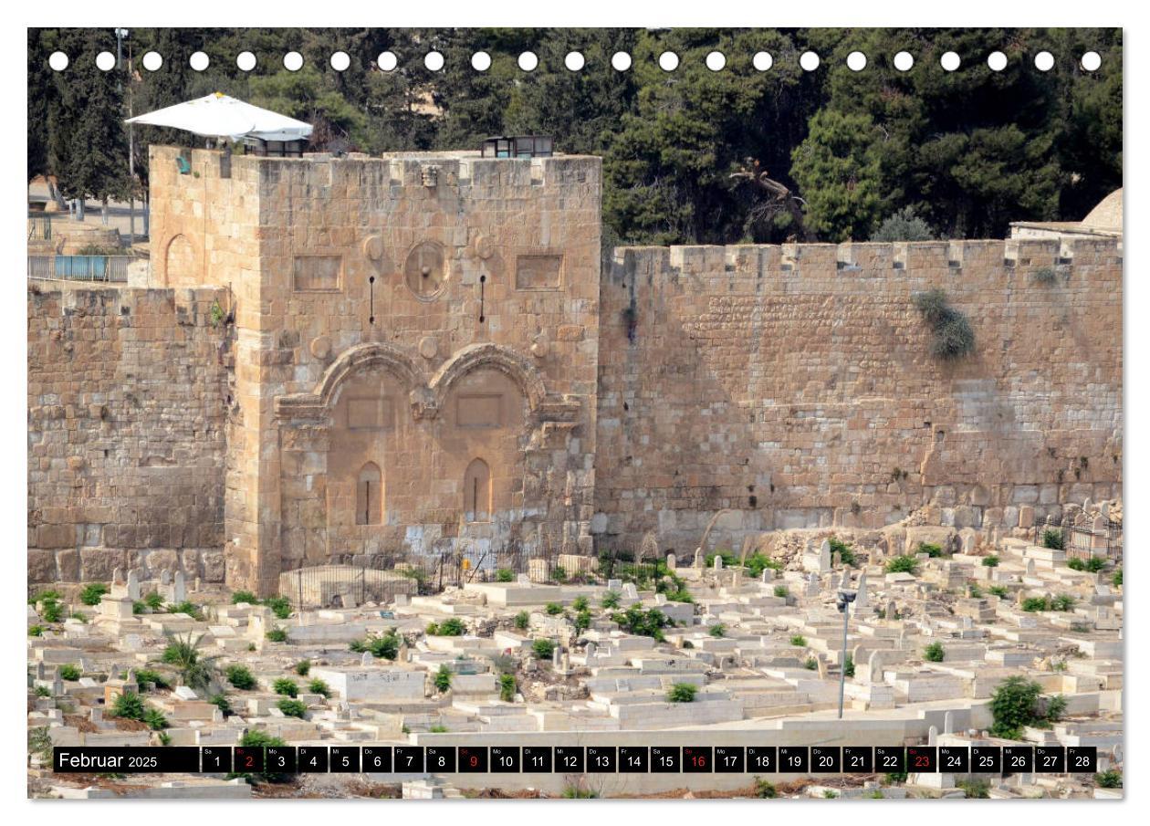 Bild: 9783435249152 | Jerusalem, die heilige Stadt (Tischkalender 2025 DIN A5 quer),...