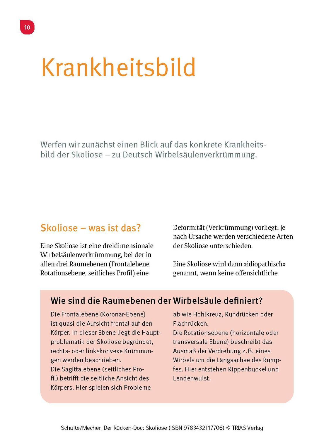 Bild: 9783432117706 | Der Rücken-Doc: Skoliose | Tobias L. Schulte (u. a.) | Taschenbuch