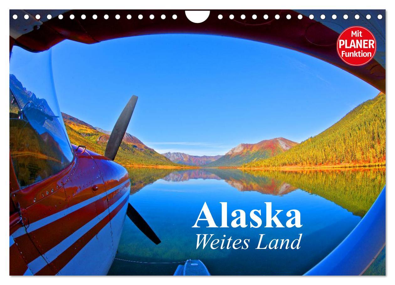 Cover: 9783435523610 | Alaska - Weites Land (Wandkalender 2025 DIN A4 quer), CALVENDO...