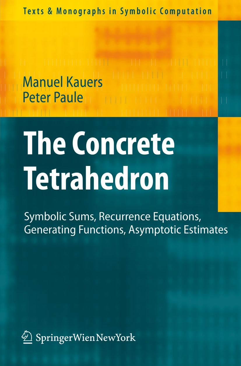 Cover: 9783709104446 | The Concrete Tetrahedron | Peter Paule (u. a.) | Taschenbuch | ix