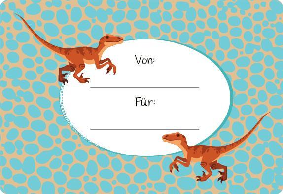 Bild: 9783817447039 | Meine Sticker + Karten + Box - Dinosaurier | Taschenbuch | 30 S.