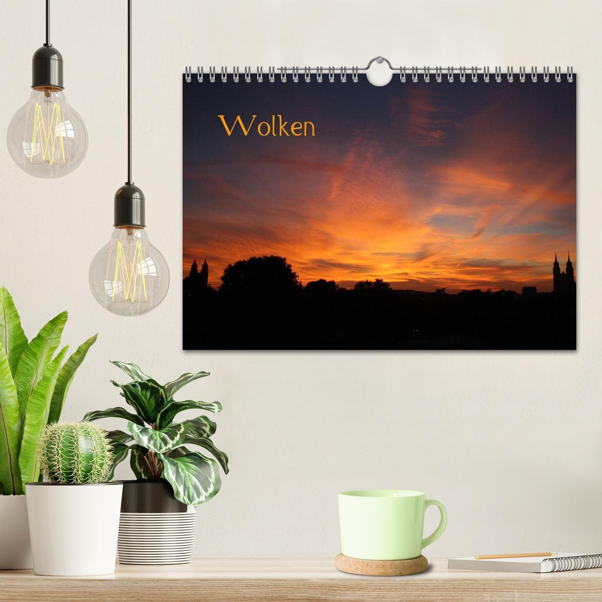 Bild: 9783435802142 | Wolken (Wandkalender 2025 DIN A4 quer), CALVENDO Monatskalender | Röhr