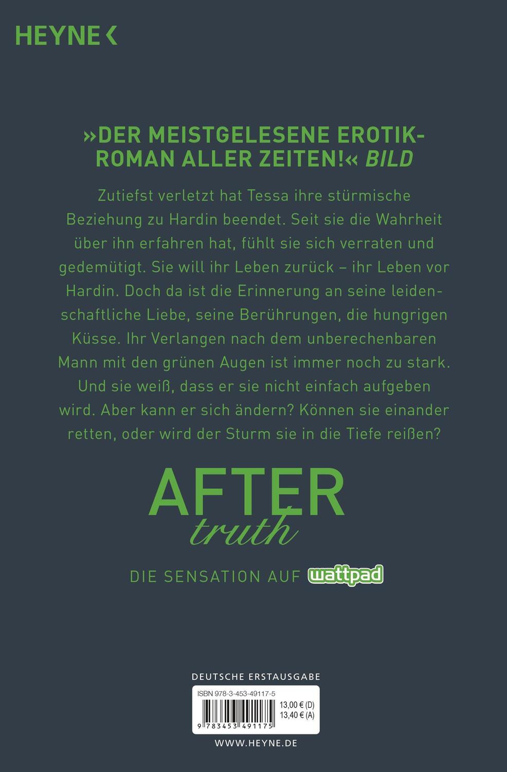 Bild: 9783453491175 | After truth | Roman | Anna Todd | Taschenbuch | After | 767 S. | 2015