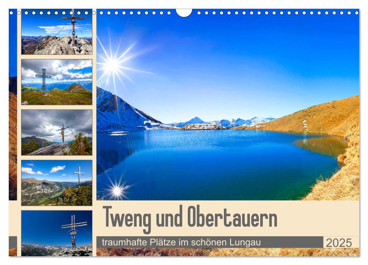 Cover: 9783435158010 | Tweng und Obertauern (Wandkalender 2025 DIN A3 quer), CALVENDO...