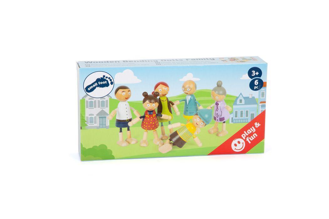 Bild: 4020972118042 | Biegepuppen-Familie aus Holz | Stück | 11804 | Deutsch | 2023