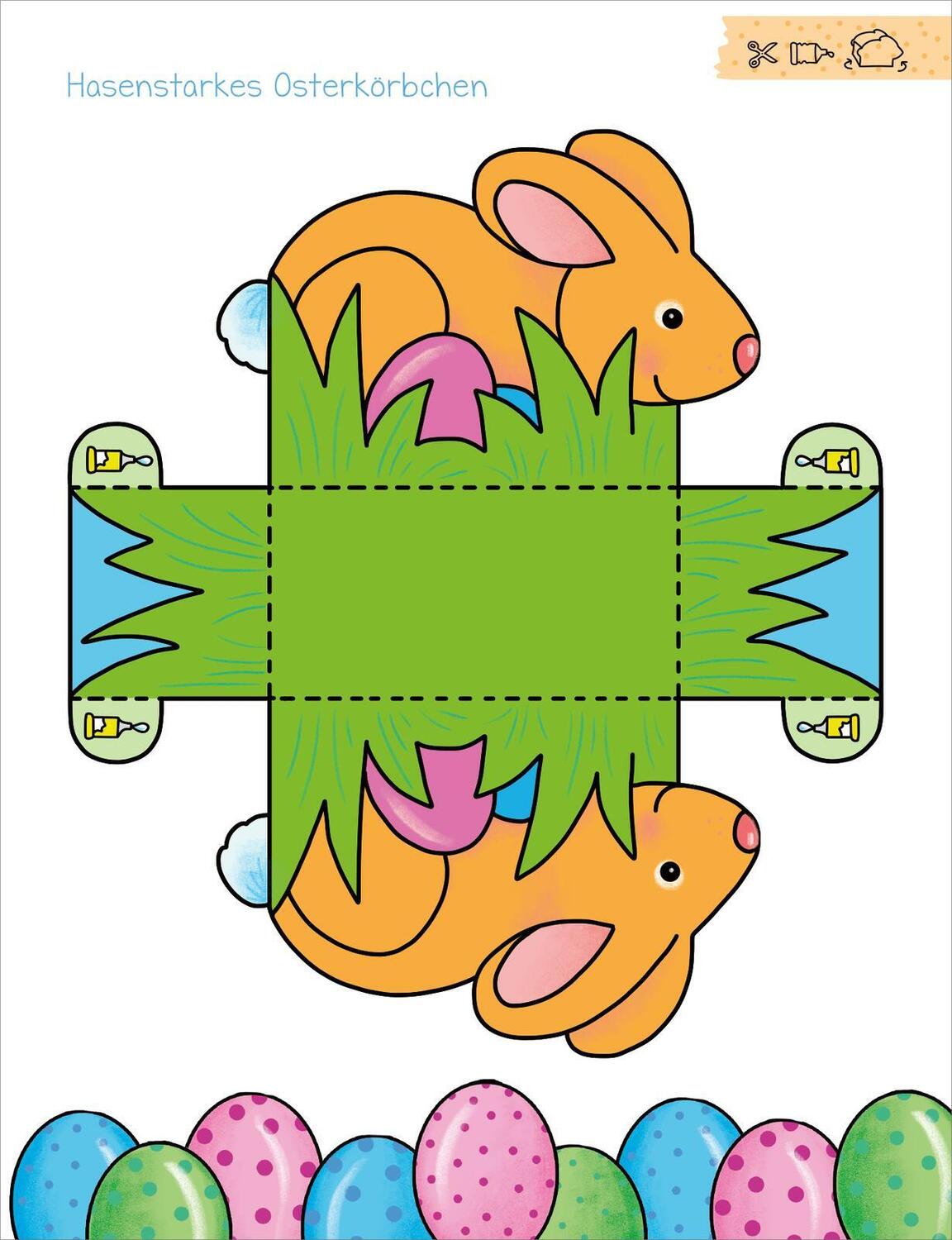 Bild: 9783845857107 | Bastelhefte: Mein erstes großes Oster-Bastelheft | Schneiden &amp; Kleben