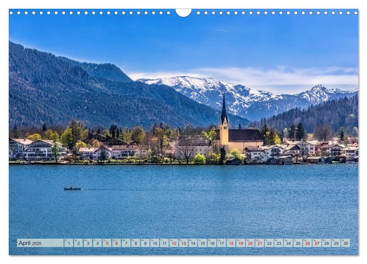 Bild: 9783383859281 | Malerischer Tegernsee (Wandkalender 2025 DIN A3 quer), CALVENDO...