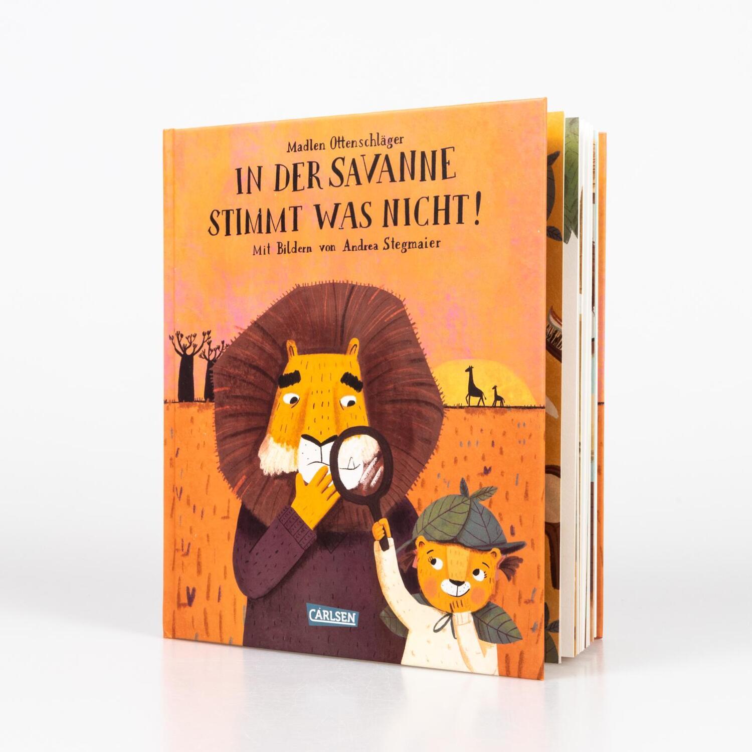 Bild: 9783551522061 | In der Savanne stimmt was nicht! | Madlen Ottenschläger | Buch | 80 S.