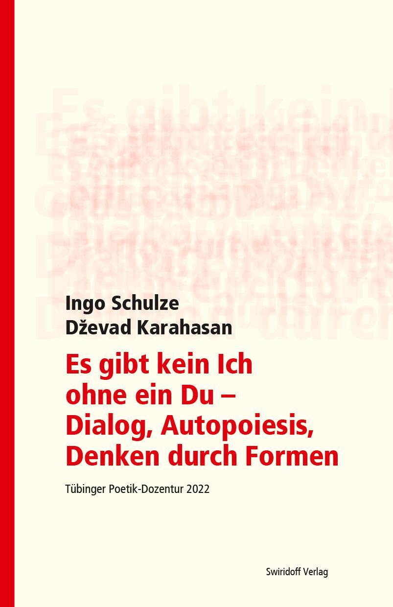 Cover: 9783899294460 | Es gibt kein Ich ohne ein Du - Dialog, Autopoiesis, Denken durch...