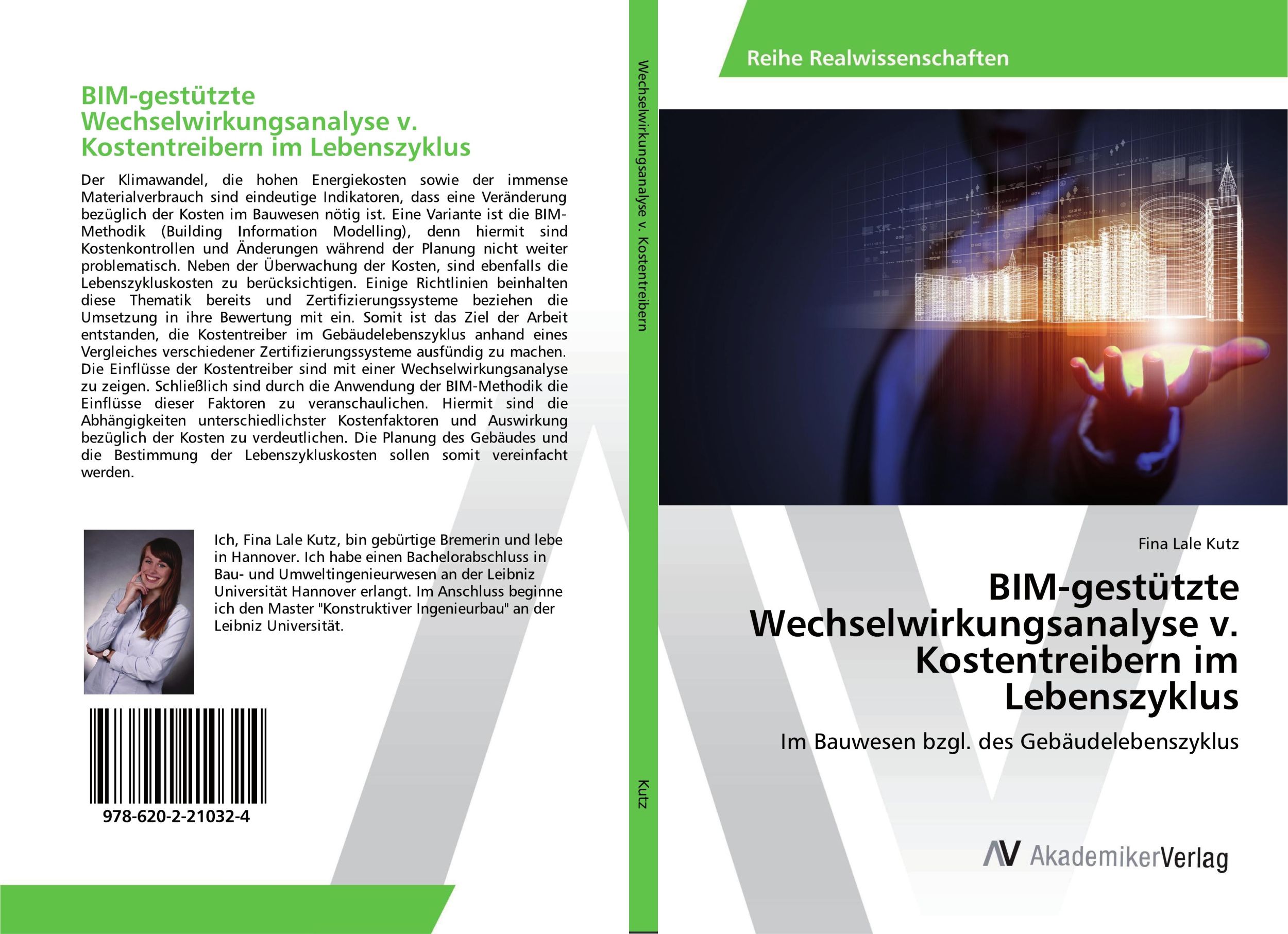 Cover: 9786202210324 | BIM-gestützte Wechselwirkungsanalyse v. Kostentreibern im Lebenszyklus