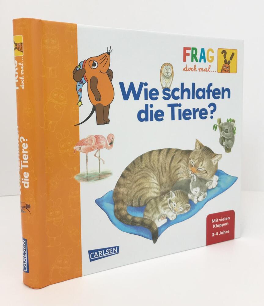 Bild: 9783551252371 | Frag doch mal ... die Maus: Wie schlafen die Tiere? | Petra Klose