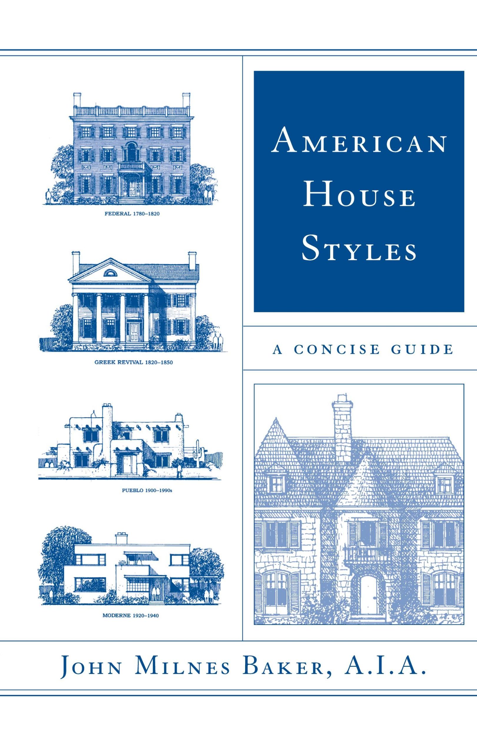 Cover: 9780393323252 | American House Styles | A Concise Guide | John Milnes Baker | Buch