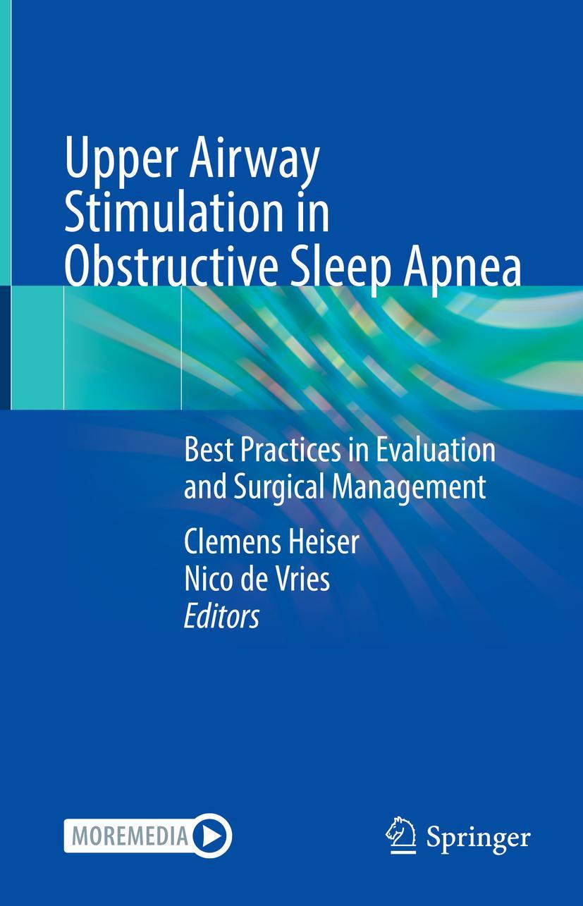 Cover: 9783030895037 | Upper Airway Stimulation in Obstructive Sleep Apnea | Vries (u. a.)