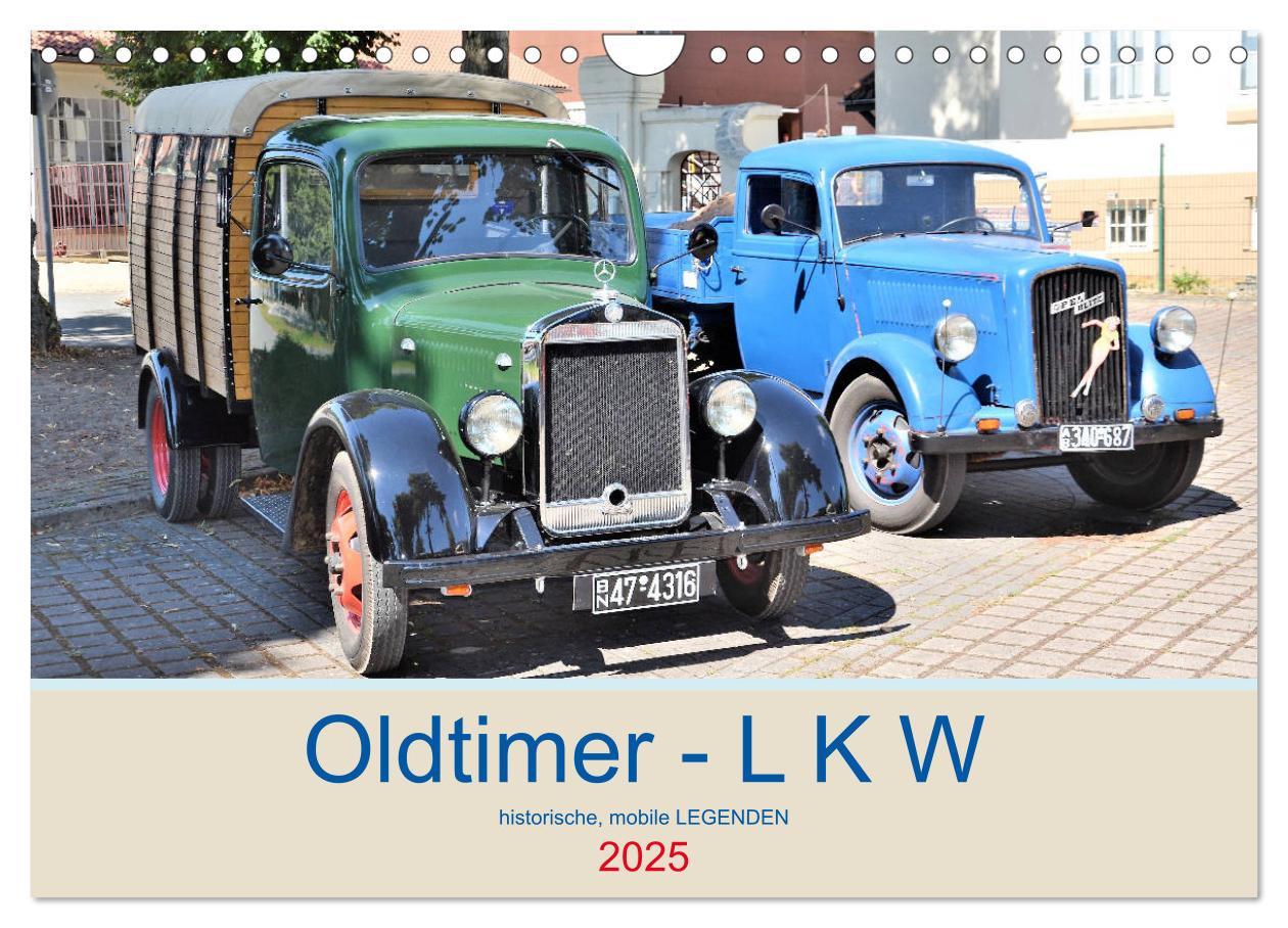 Cover: 9783435283514 | Oldtimer - L K W (Wandkalender 2025 DIN A4 quer), CALVENDO...