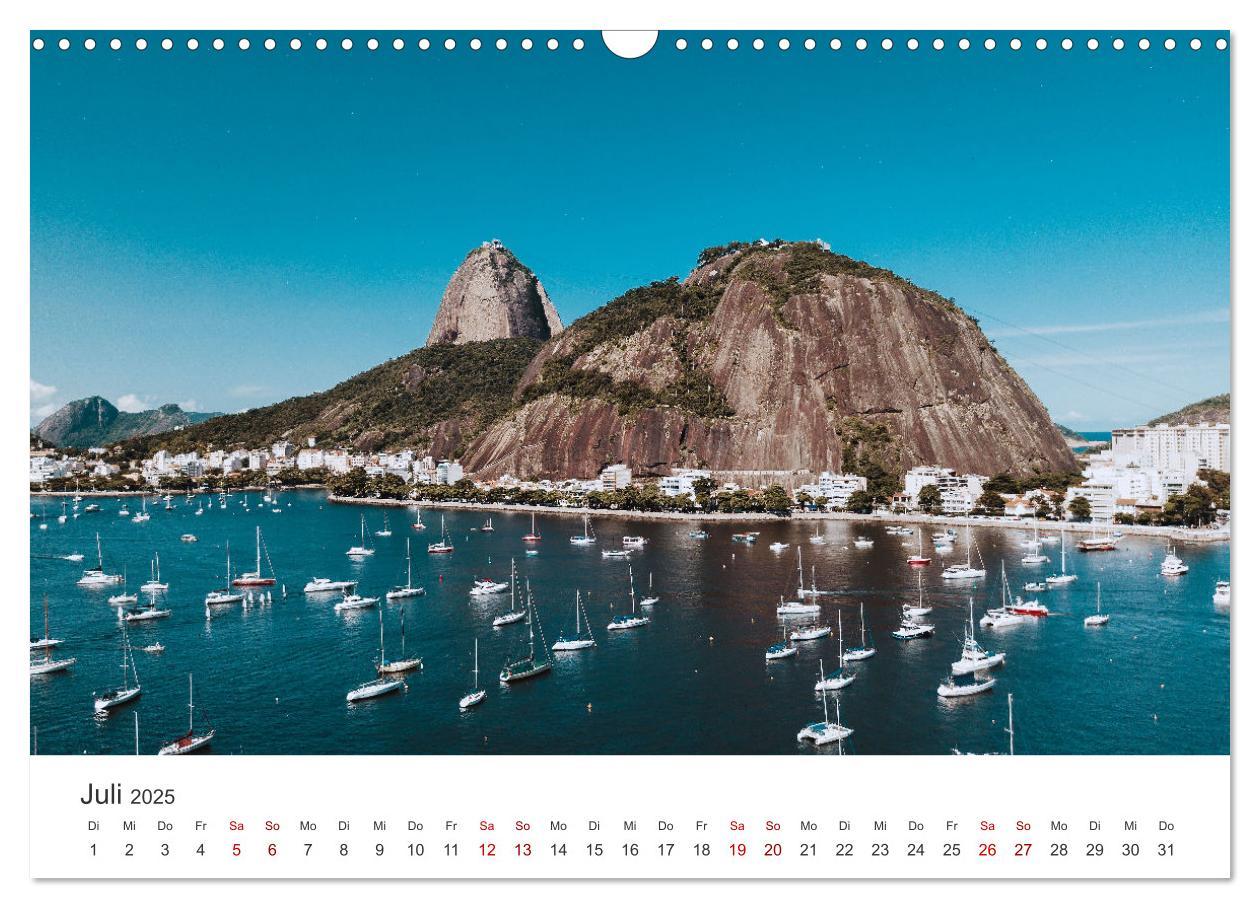 Bild: 9783383987694 | Rio de Janeiro - Am Fuße des Corcovados. (Wandkalender 2025 DIN A3...