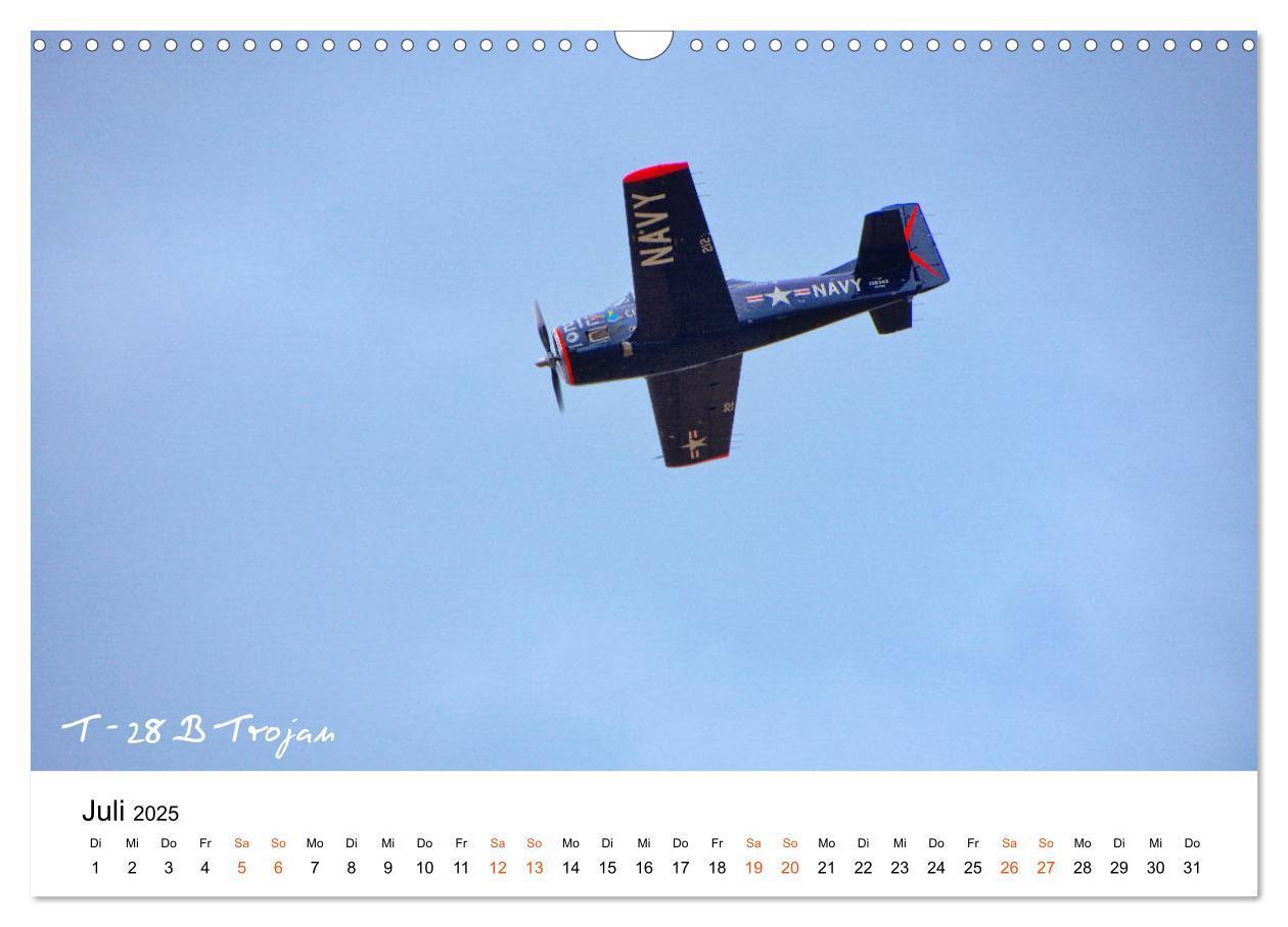 Bild: 9783435388561 | Die Faszination. Flugzeuge am Himmel (Wandkalender 2025 DIN A3...