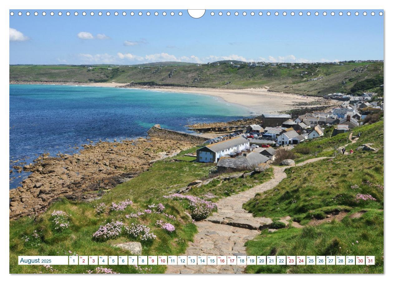 Bild: 9783383908460 | Cornwall &amp; Devon 2025 (Wandkalender 2025 DIN A3 quer), CALVENDO...