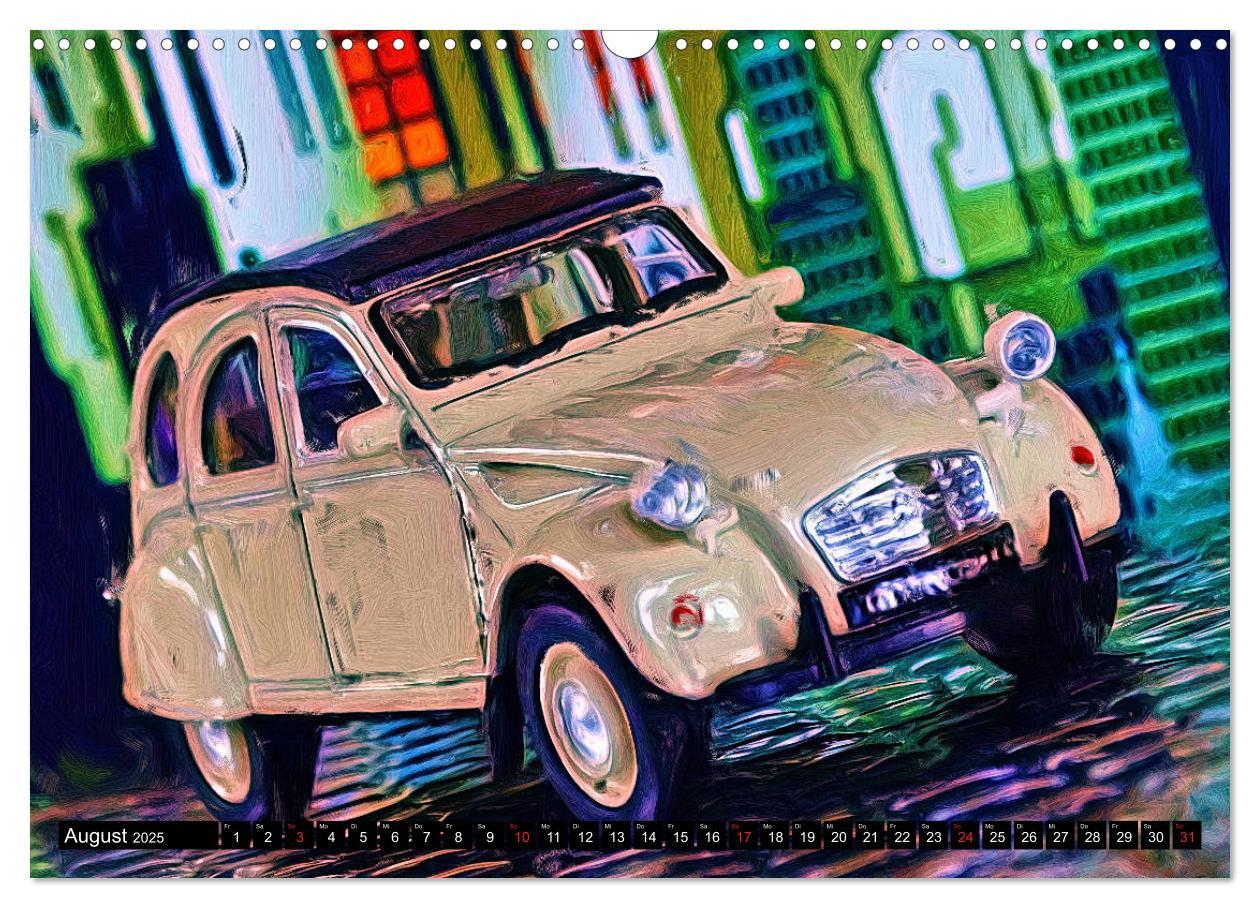 Bild: 9783435281350 | 70 Jahre 2CV (Wandkalender 2025 DIN A3 quer), CALVENDO Monatskalender