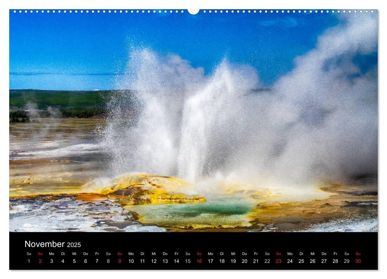 Bild: 9783435663675 | Traumziele in den USA. Der Yellowstone National Park (Wandkalender...