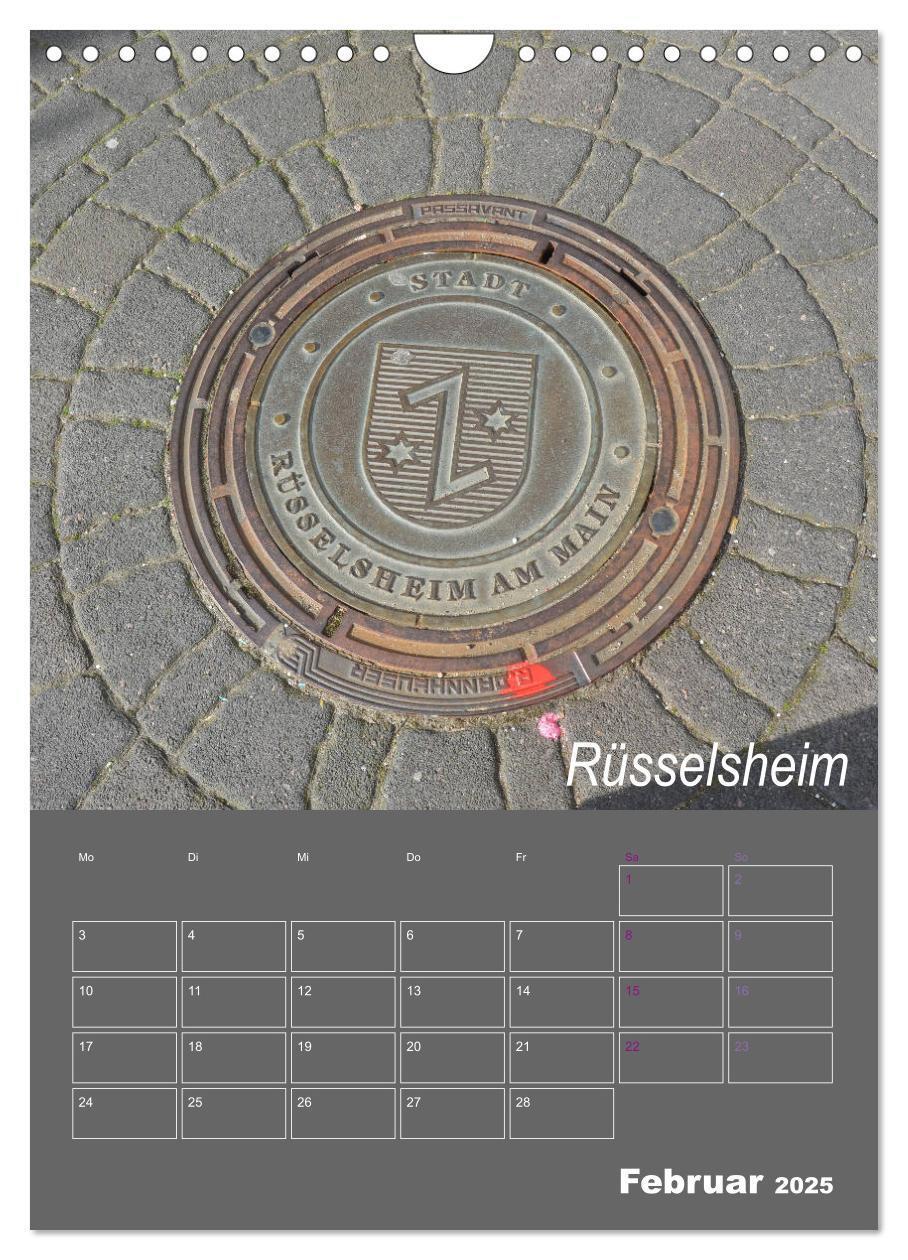 Bild: 9783435974993 | Faszination Kanaldeckel (Wandkalender 2025 DIN A4 hoch), CALVENDO...