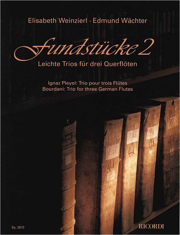 Cover: 9790204226726 | Fundstücke 2 Leichte Trios für 3 Flöten | Ignace Pleyel_ Bourdani