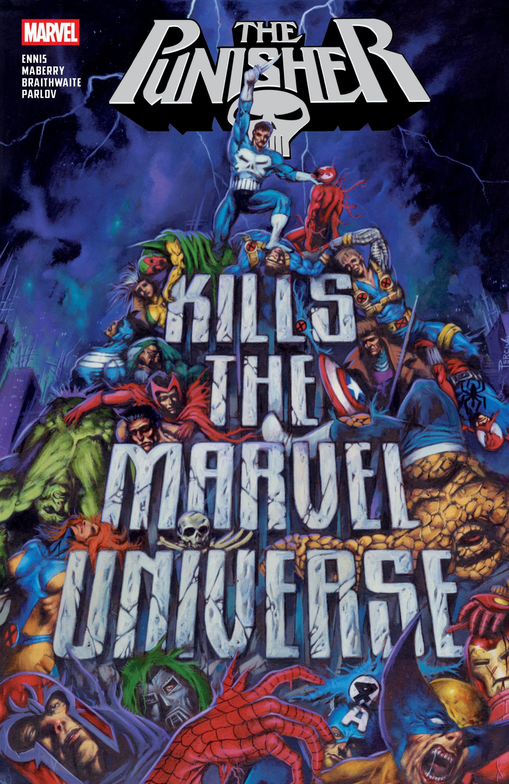 Cover: 9781302964801 | Punisher Kills the Marvel Universe | Garth Ennis (u. a.) | Taschenbuch