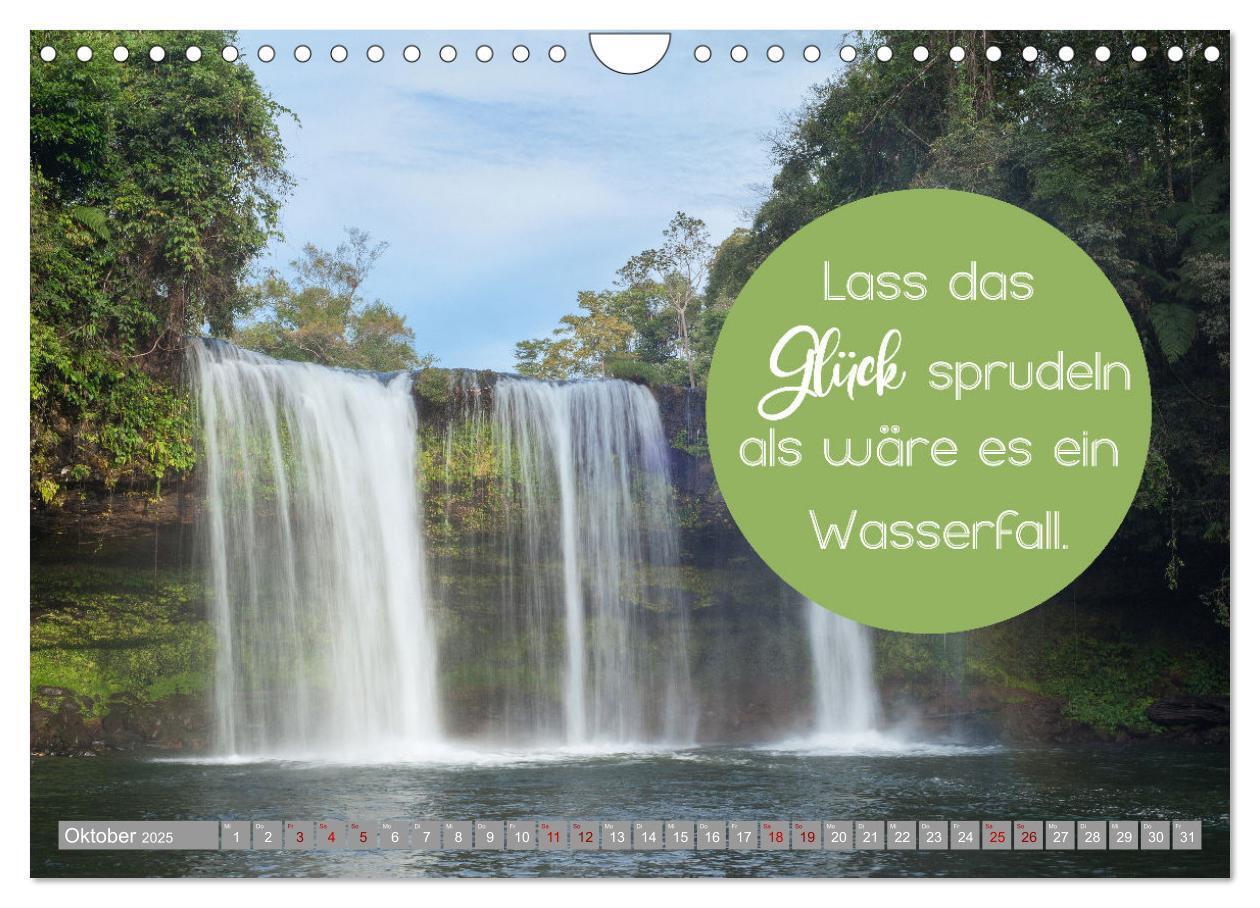 Bild: 9783435067152 | ACHTSAMKEIT - Wege des Glücks (Wandkalender 2025 DIN A4 quer),...