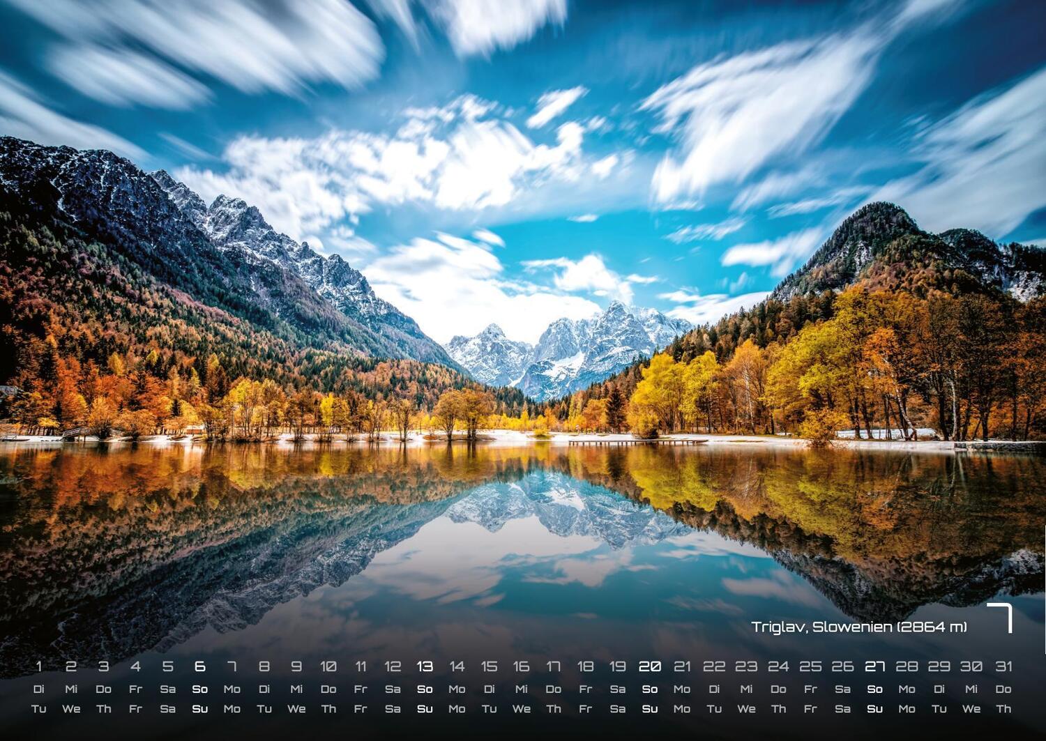 Bild: 9783986733759 | Die Alpen - dem Himmel so nah - 2025 - Kalender DIN A2 | GP-Fever. de