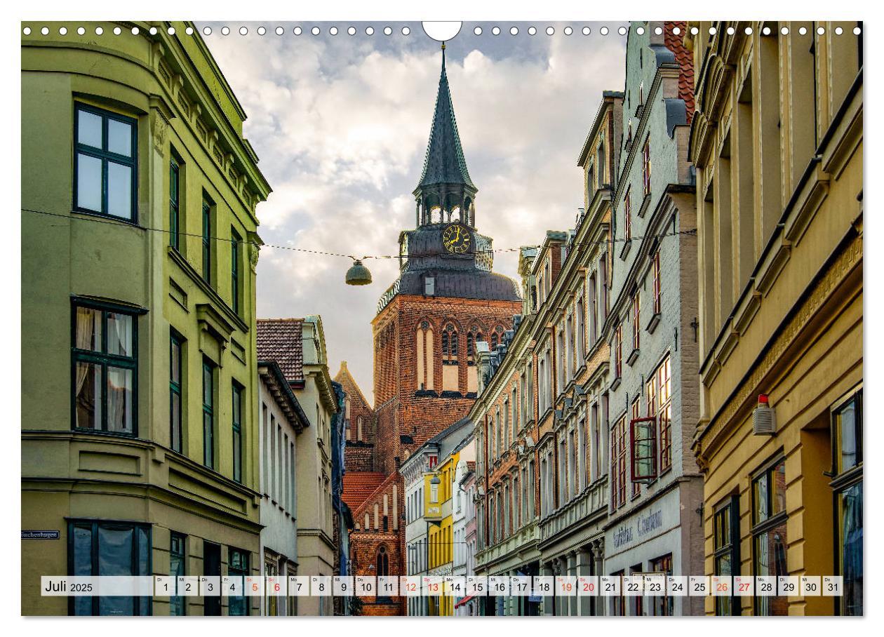 Bild: 9783435241712 | Güstrow Impressionen (Wandkalender 2025 DIN A3 quer), CALVENDO...