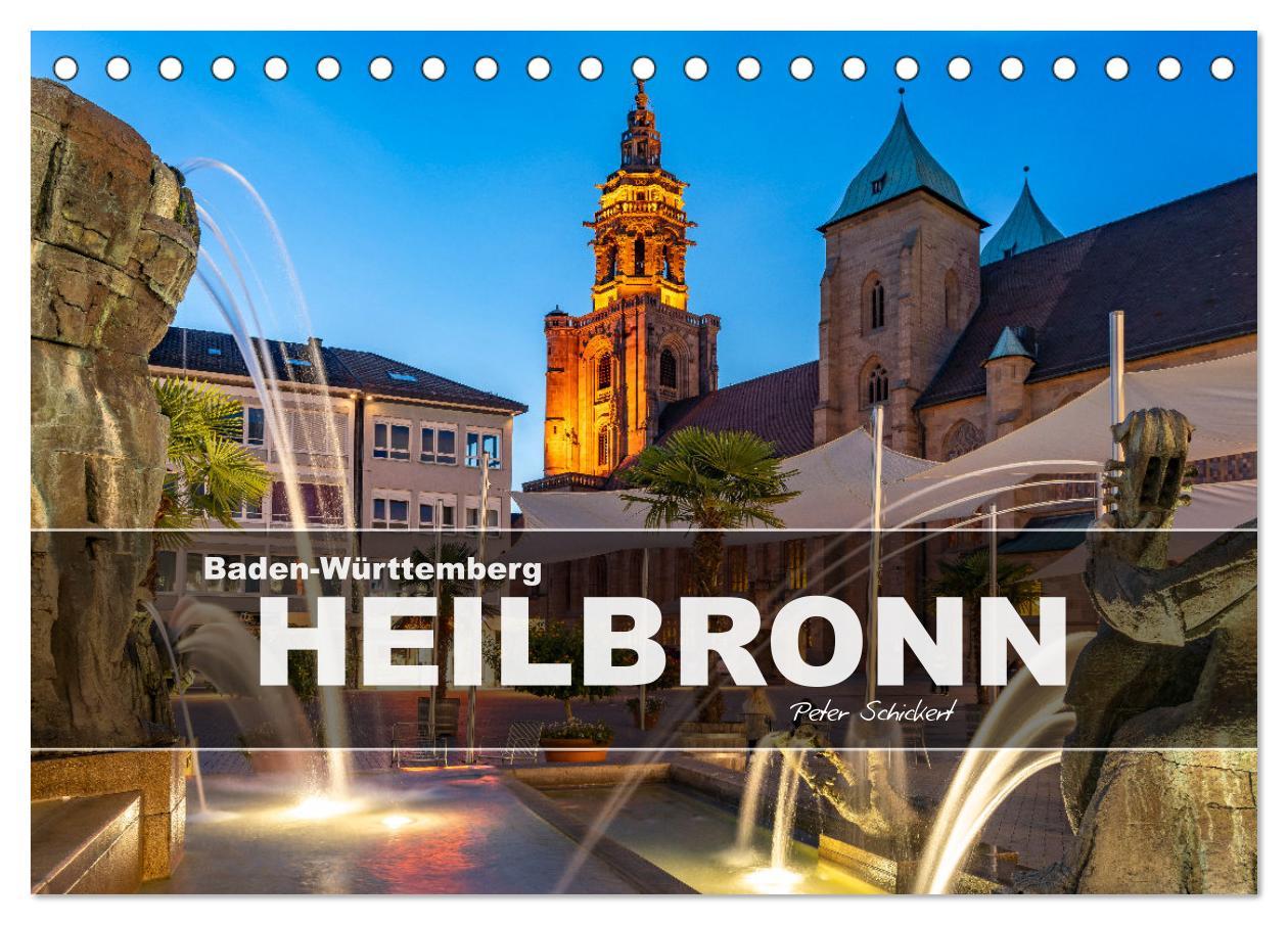 Cover: 9783457203767 | Baden-Württemberg - Heilbronn (Tischkalender 2025 DIN A5 quer),...