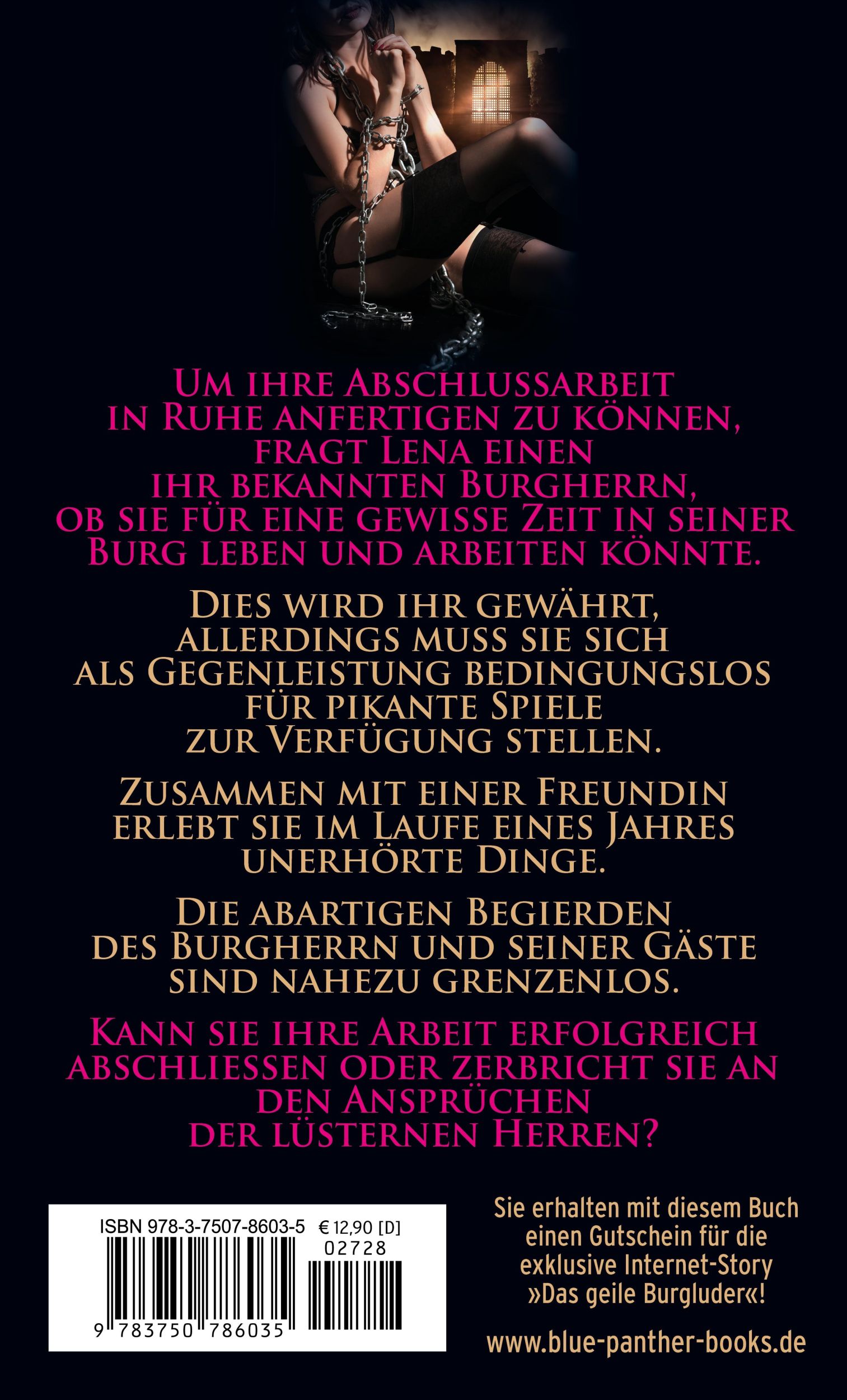 Rückseite: 9783750786035 | Meine Kerkerhaft Erotischer SM-Roman | Gavin J. Aaron | Taschenbuch