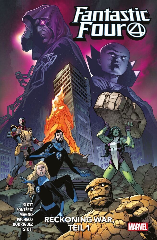 Cover: 9783741631597 | Fantastic Four - Neustart | Bd. 10: Reckoning War, Teil 1 | Buch