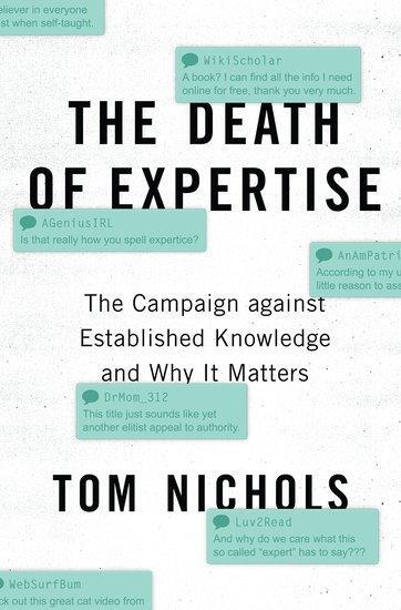 Cover: 9780190865979 | The Death of Expertise | Tom Nichols | Taschenbuch | Englisch | 2019