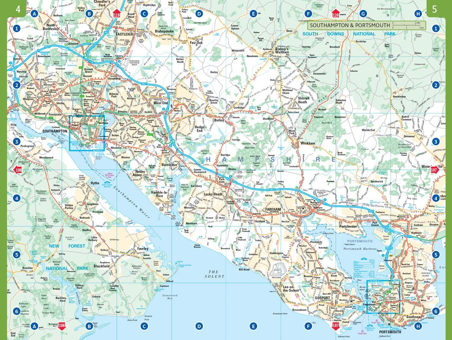 Bild: 9780008597580 | 2024 Collins Essential Road Atlas Britain and Northern Ireland | Maps