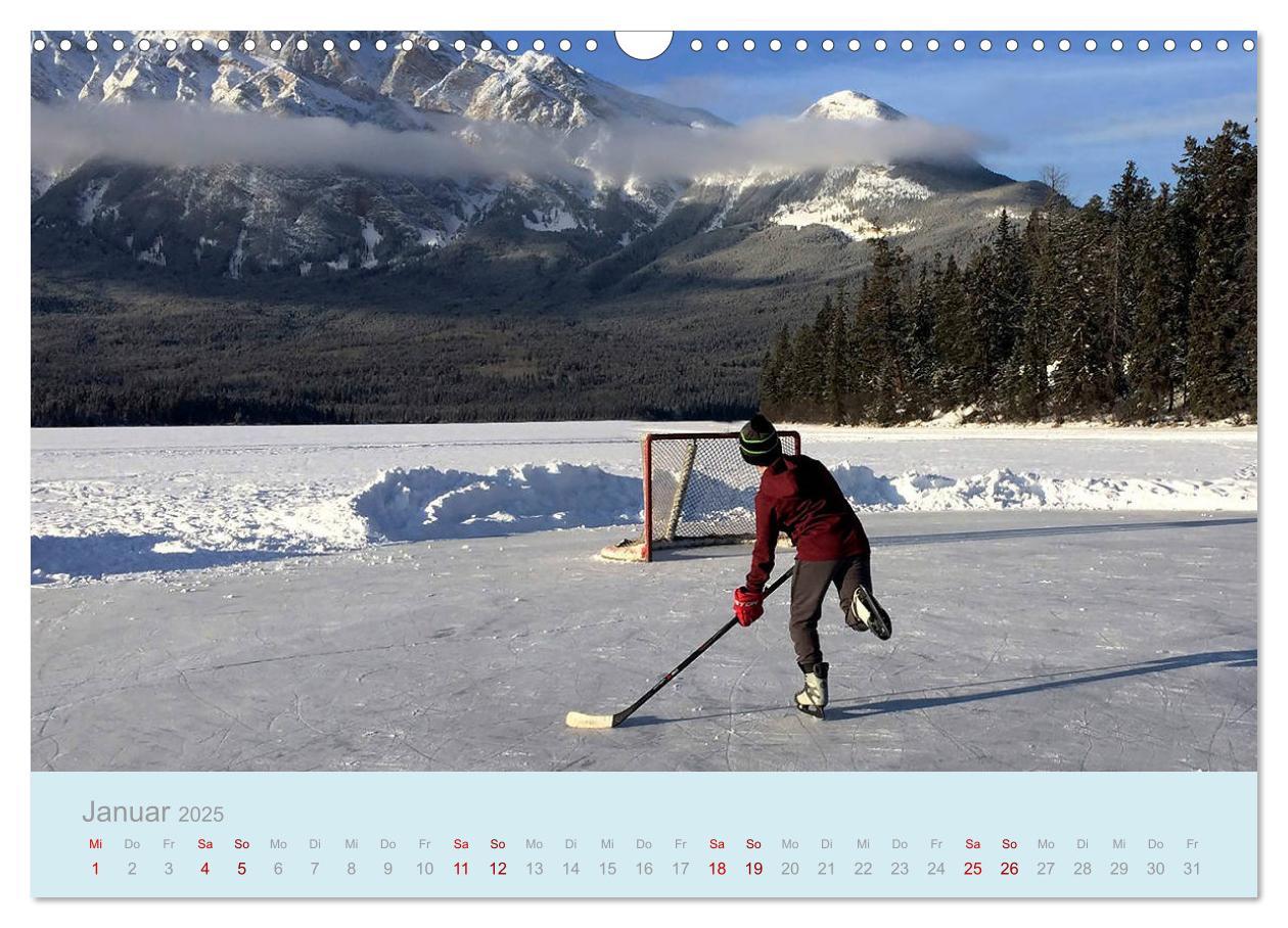 Bild: 9783435330393 | Eishockey! Schneller, härter, das Powergame! (Wandkalender 2025 DIN...