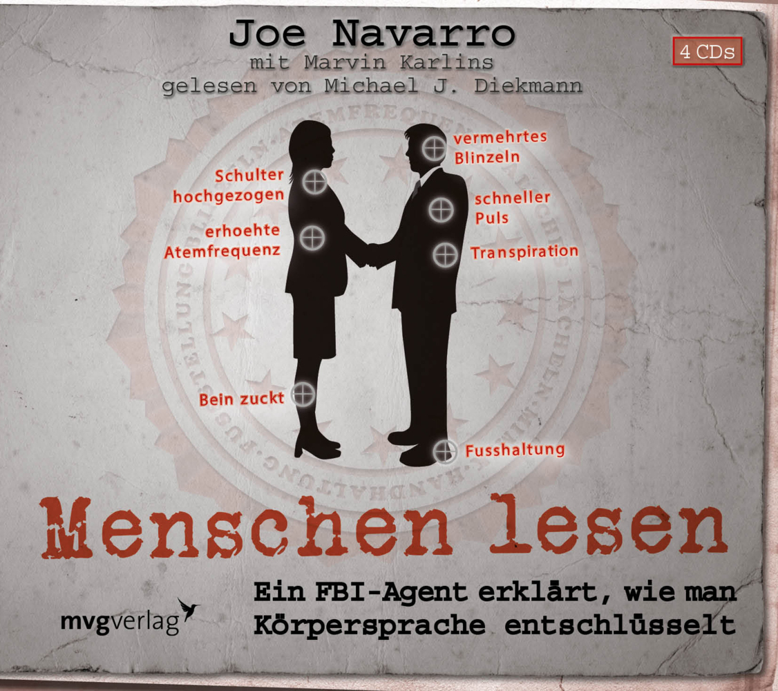 Cover: 9783868825756 | Menschen lesen | Ein FBI-Agent erklärt, wie man Körpersprache | CD